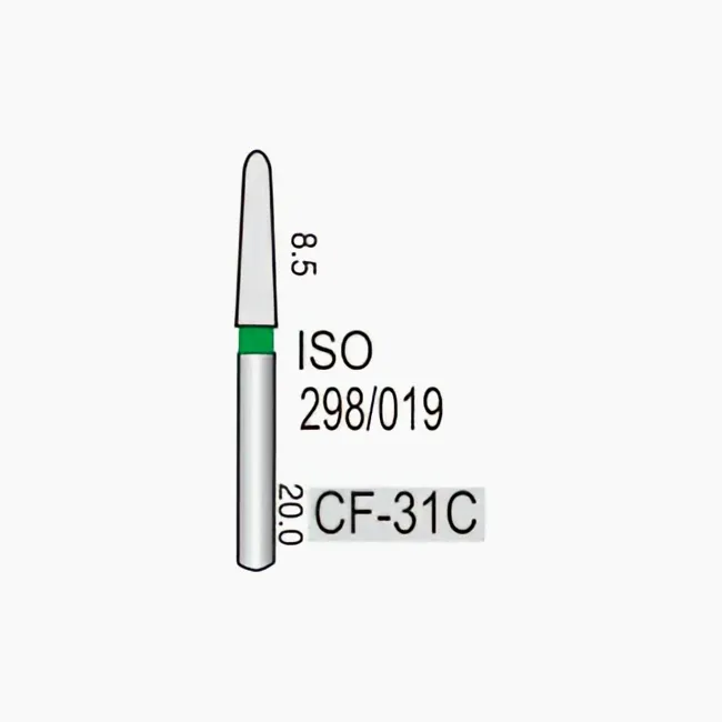 Chamfur Torpedo (Gingival Curettage) CF-31C, Coarse Grit, 298/020