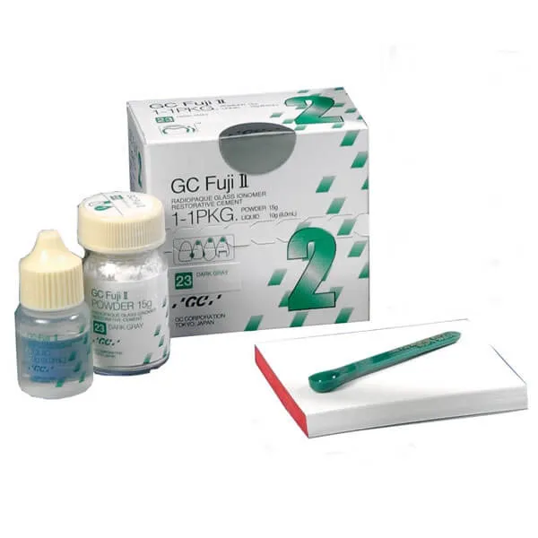 GC Fuji II, Glass Ionomer, (A3) Yellow Brown #22