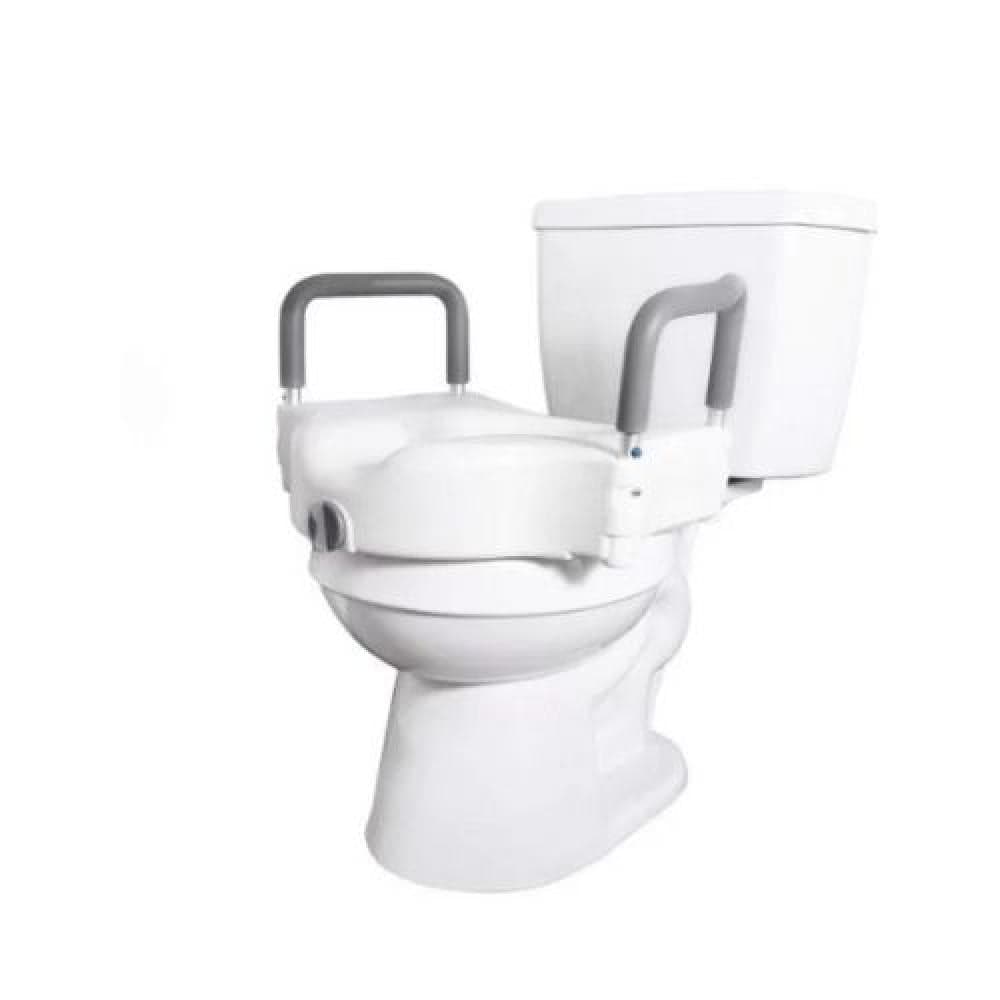 Raised Toilet Seat With Handles