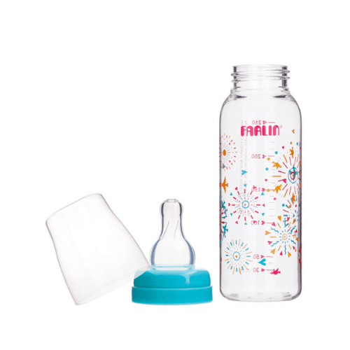 Feeding Bottle, Plastic, 250 ml