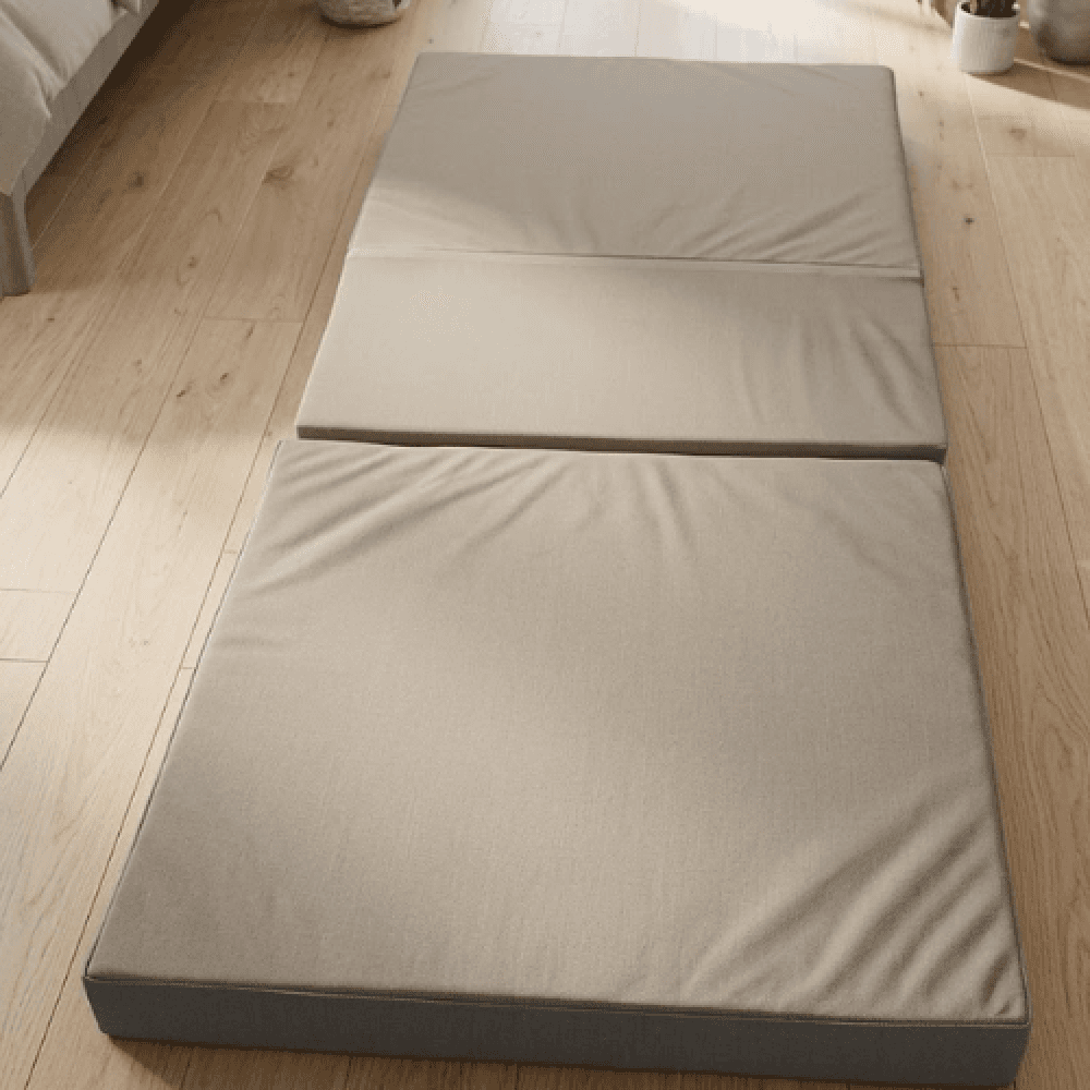 Ultra Low 4-Function Hospital Bed With Mattress