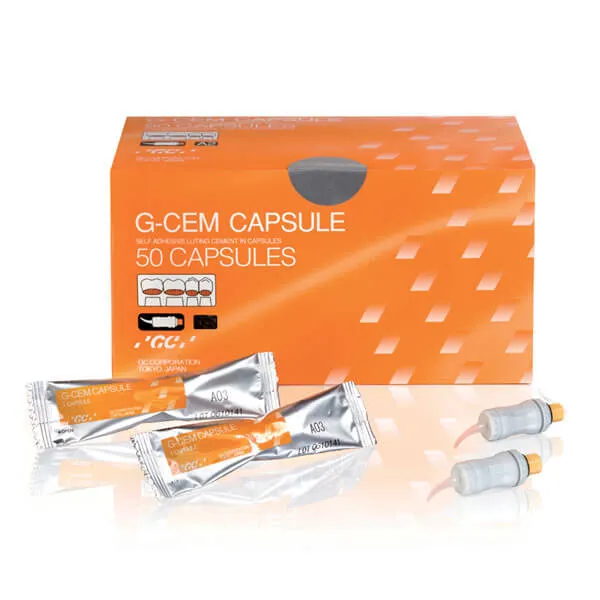 GC G-CEM Self-Adhesive Luting Cement, A2, Capsules