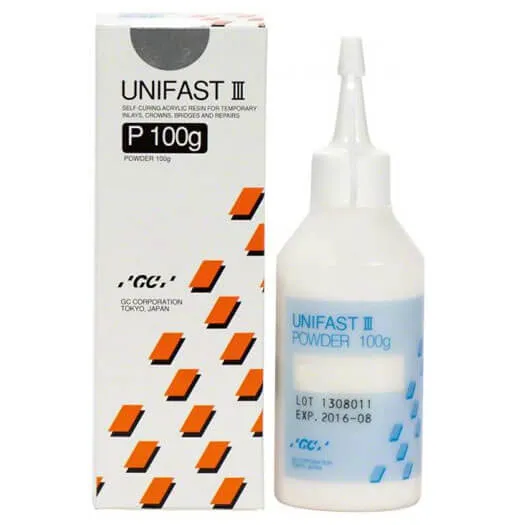 GC UNIFAST III مسحوق, أكريليك ذاتي المعالجة, A1