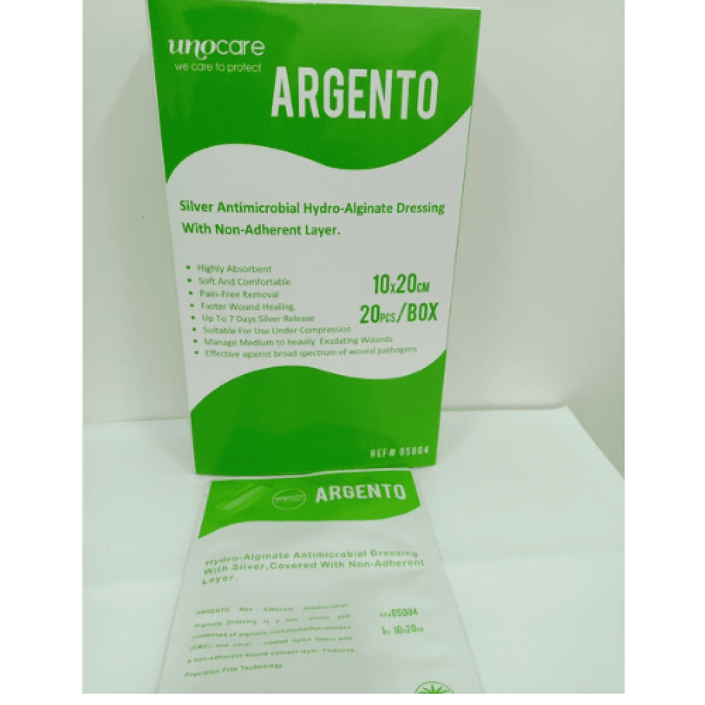 Argento Silver Wound Dressing, 20×10cm