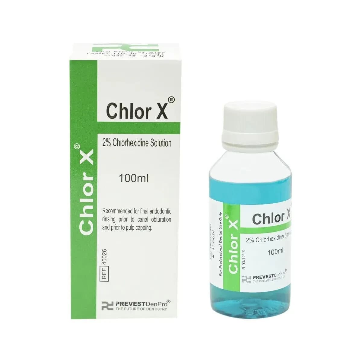 Chlor X, 2% Chlorhexidine Solution, 100ml