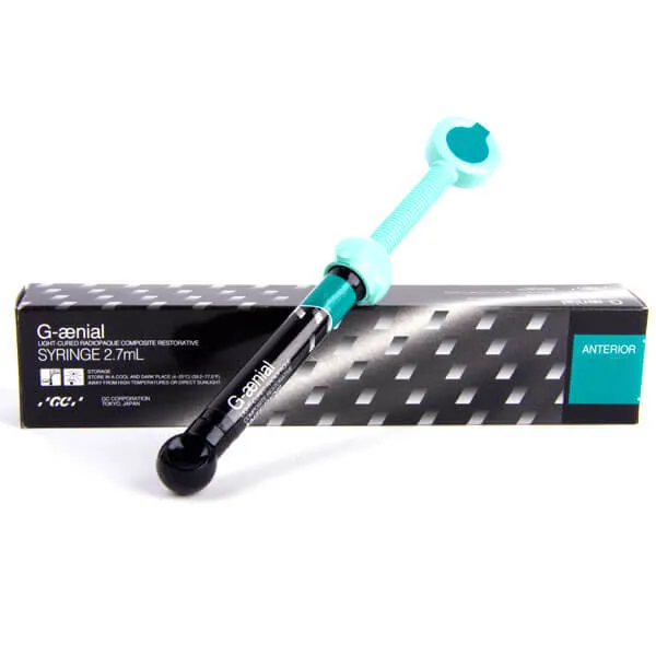 GC G-aenial Anterior, Composite Syringe, BW