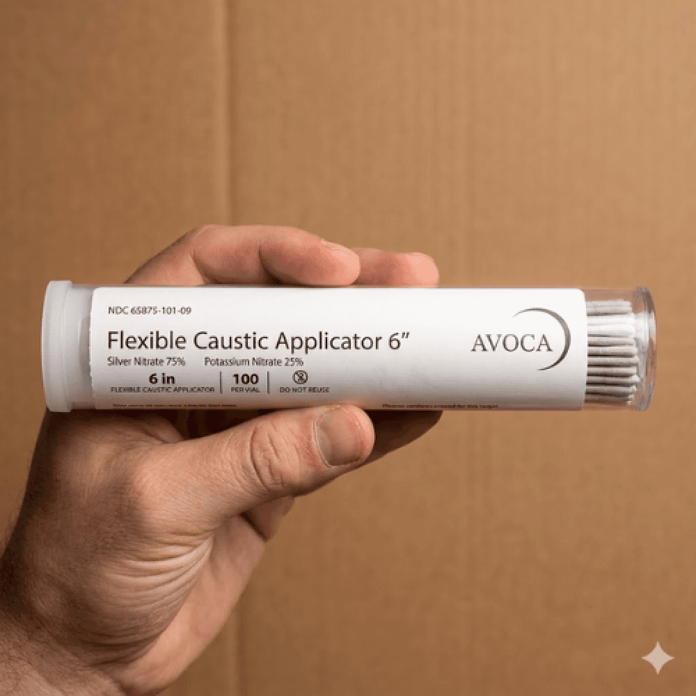 Silver Nitrate Applicators, 100 Pcs