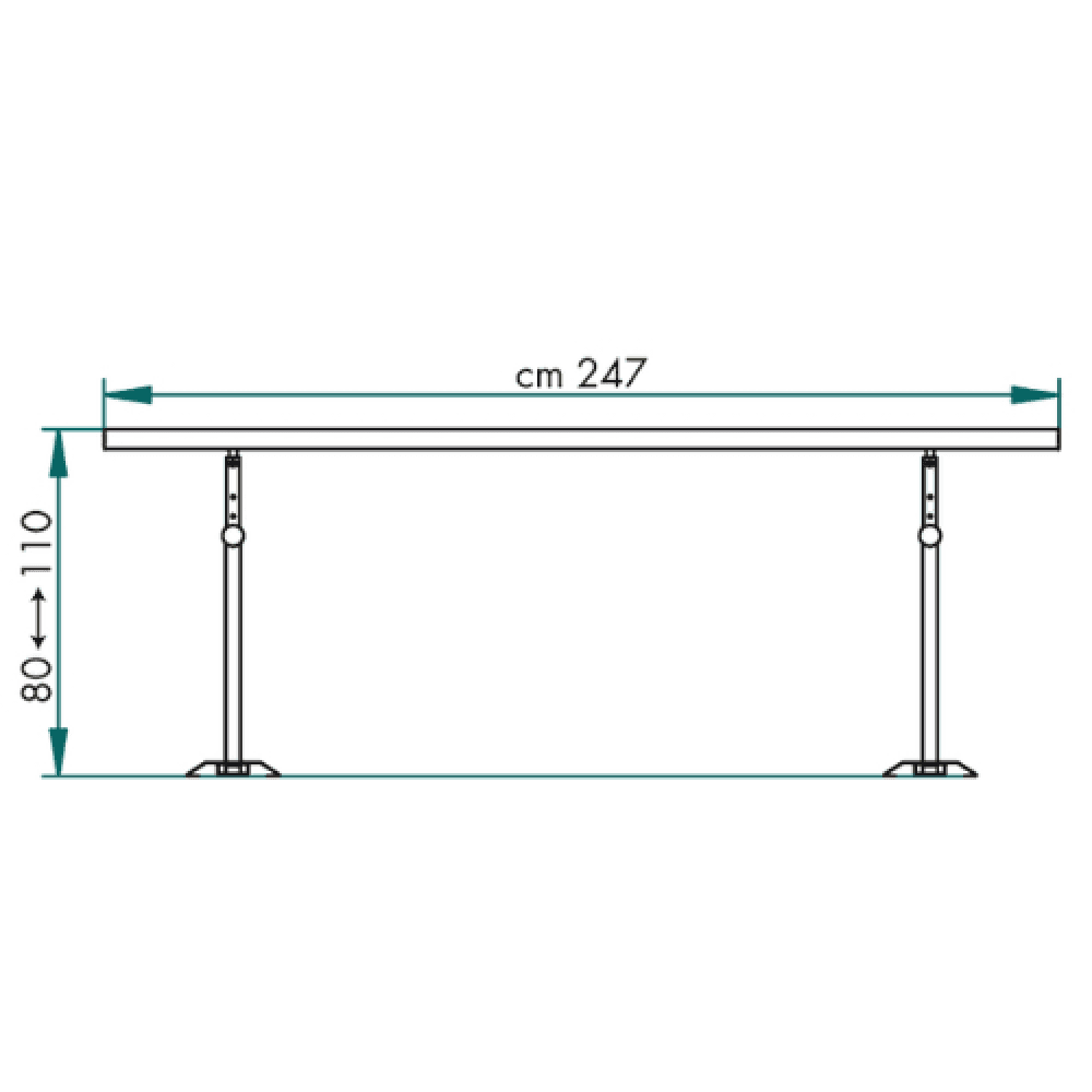 Chinesport Parallel Bars, Italian
