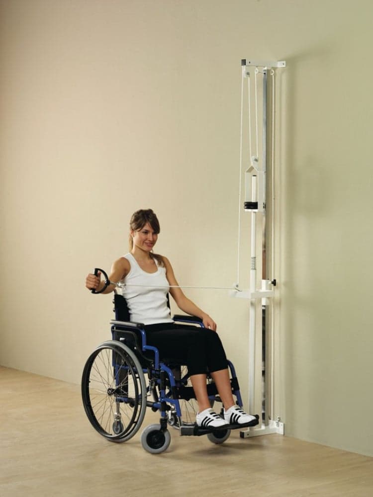 جهاز تمارين البكرة الجداري SINGLE PULLEY