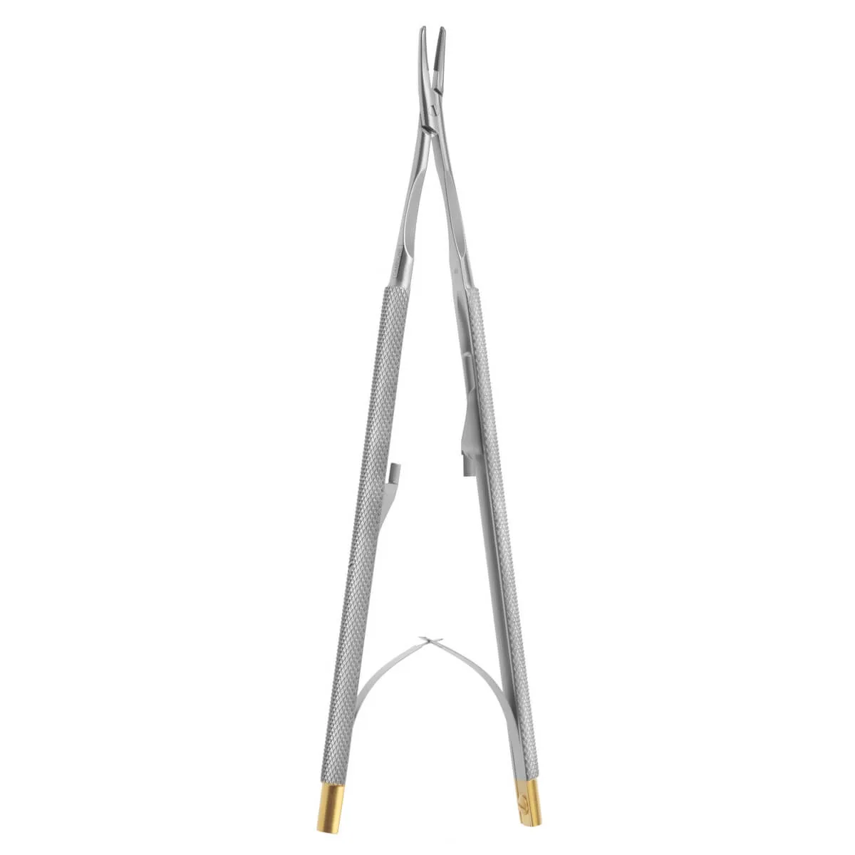 ماسكة إبر Barraquer منحنية 160mm TC