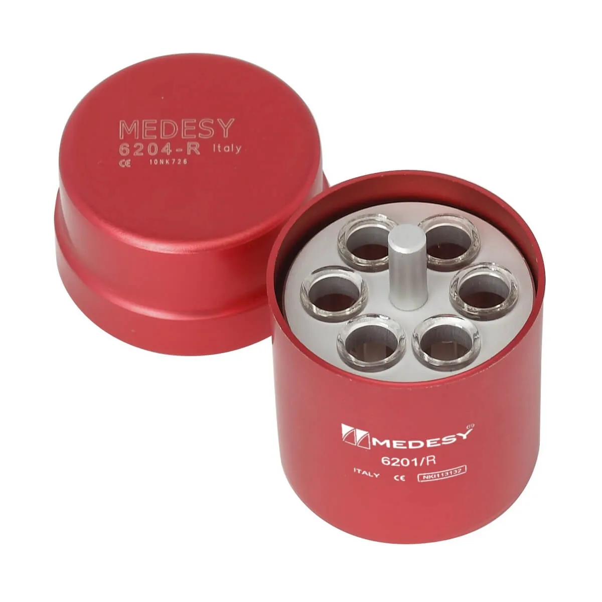 Endodontic Box Aluminum Red