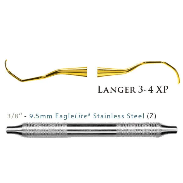 مكشطة عالمية XP، 5/6 Langer، DE، EagleLite بمقبض راتنج