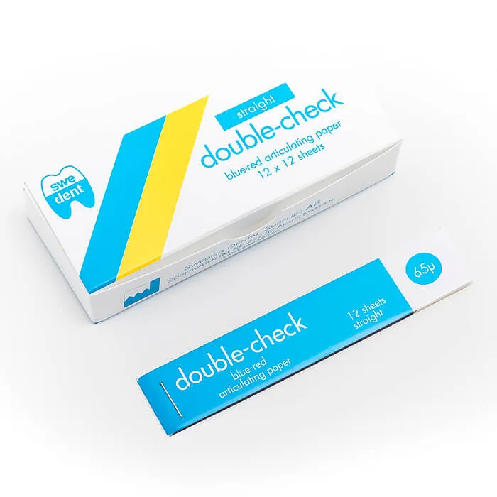 Articulating Paper, 65µm, Straight, Box/12 Books of 12 Sheets