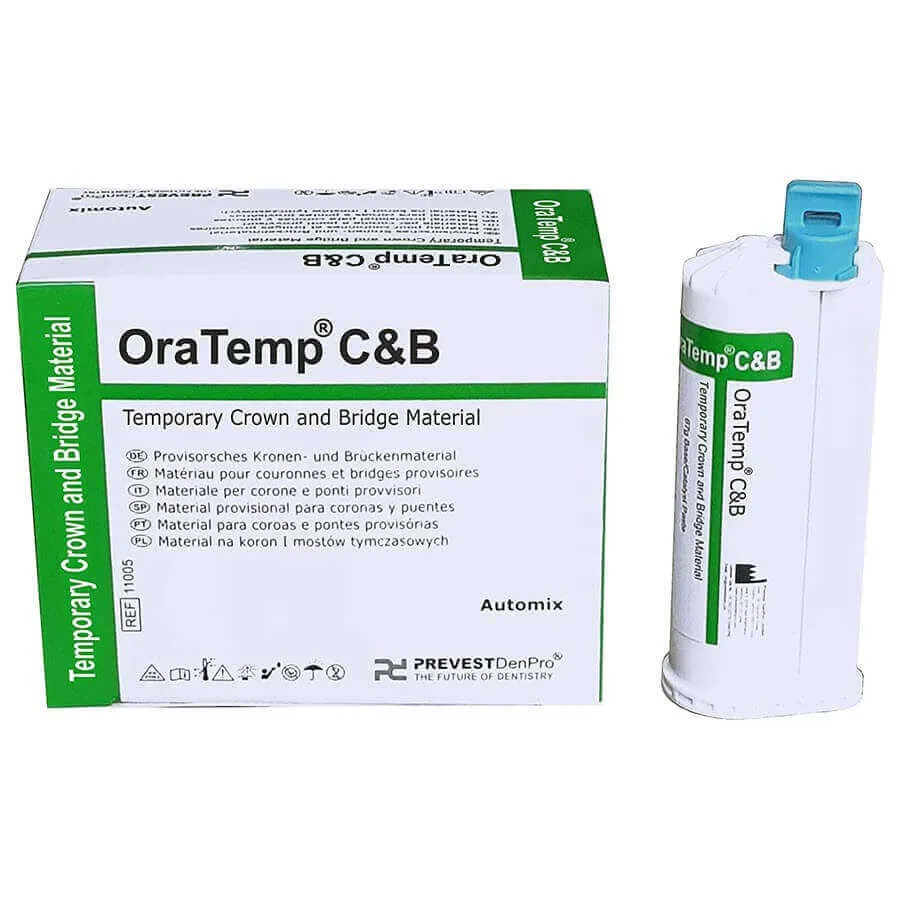 Oratemp مادة تاج وجسر مؤقتة، خرطوشة، A2