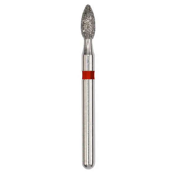 Diamond Bur, FG 018, Medium, Flame ISO #257