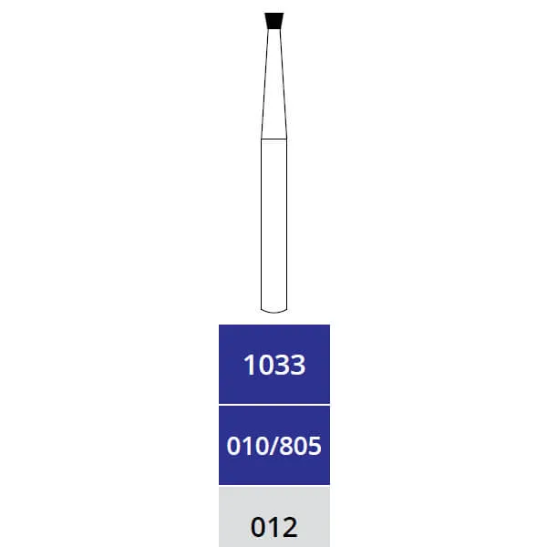 Diamond Burs, Inverted Cone, X-Coarse, FG 012