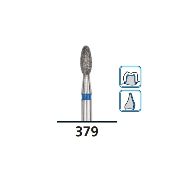 سنابل ماسية بشكل بيضة C379، حبيبات فائقة النعومة، FG-021