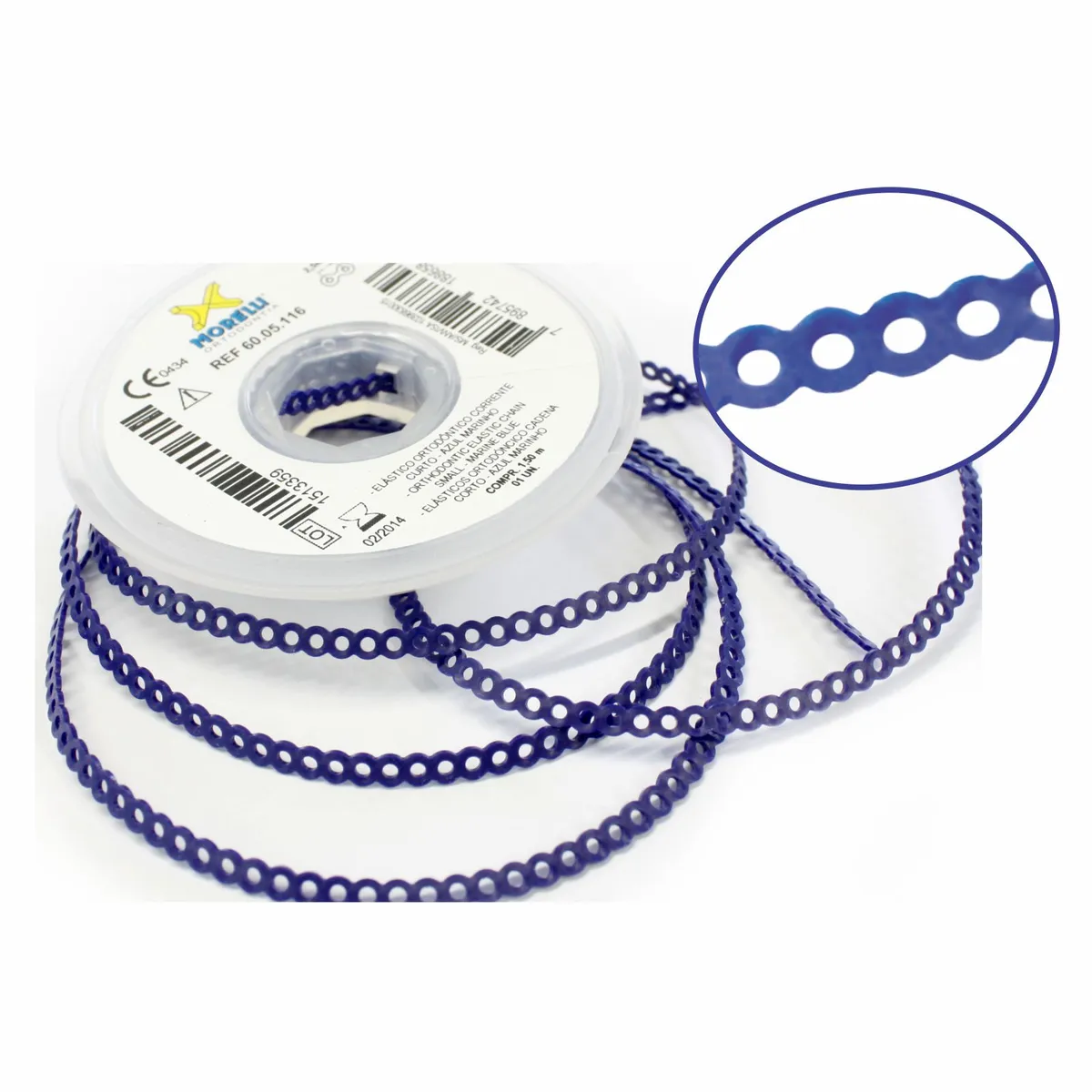 Elastic Chain Close، أزرق بحري