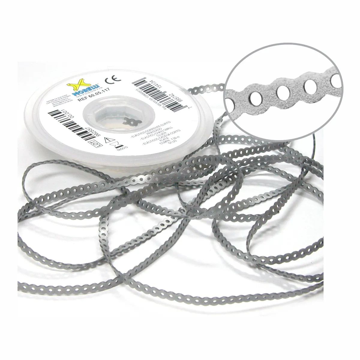 Elastic Chain Close, Silver