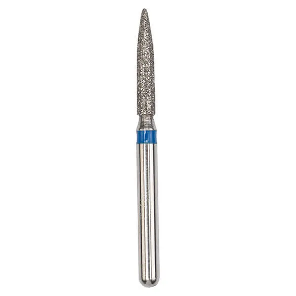 Diamond Bur, FG 014, Medium, Flame ISO #249