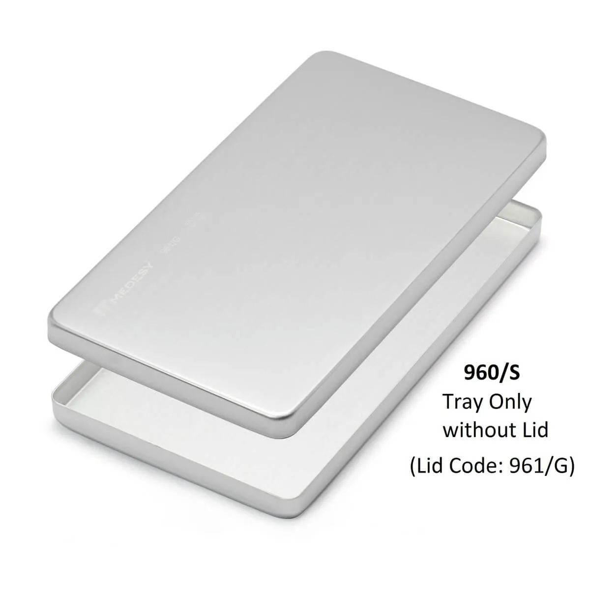 Tray Mini Aluminum Silver
