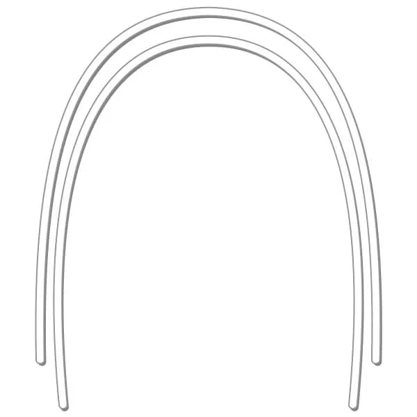 NiTinol Aesthetic Archwire, 018, Lower