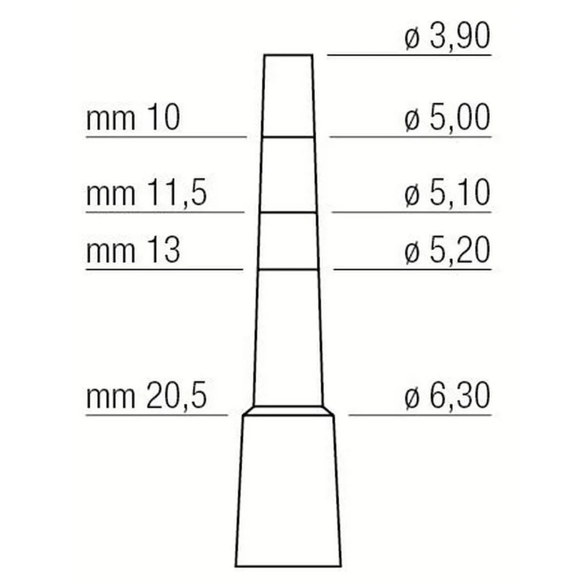 موسع العظم 3.9/6.3mm