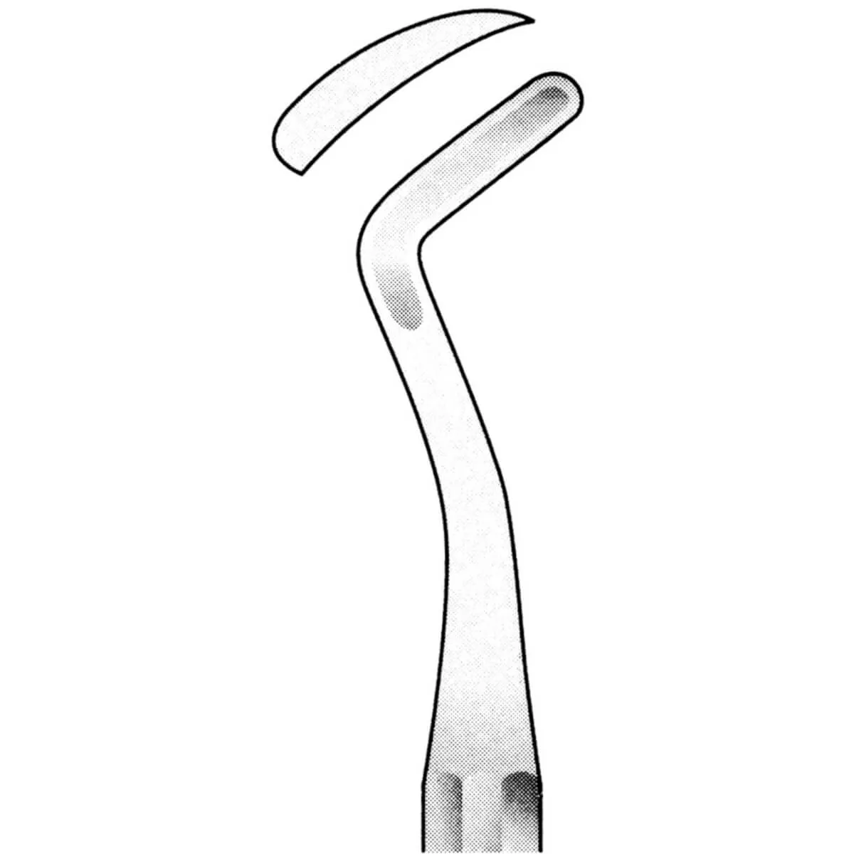 Root Elevator Pott 3.0mm Left