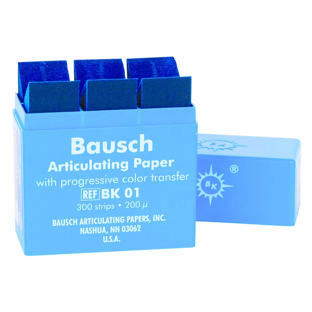 Articulating Papers (Progressive Color Transfer), Blue, 200µ, PK/300 Strips