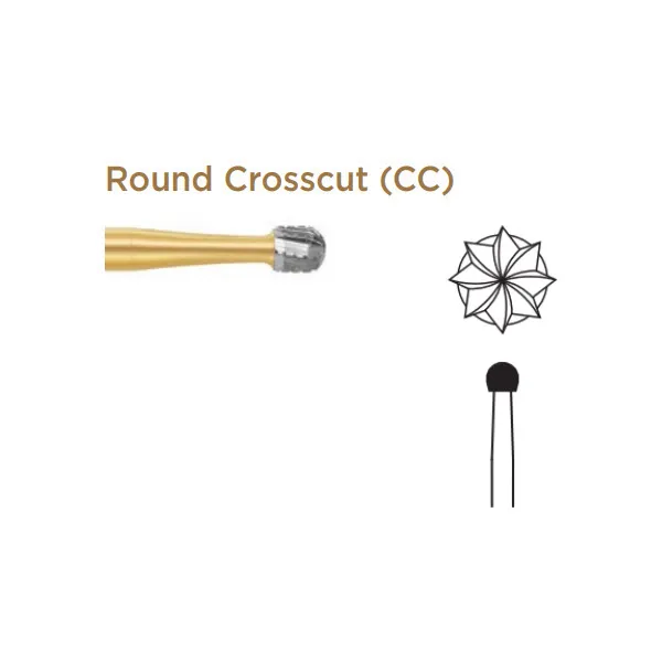 سنابل MultiPrep Carbide سنبلة Standard، مستديرة، FG-023