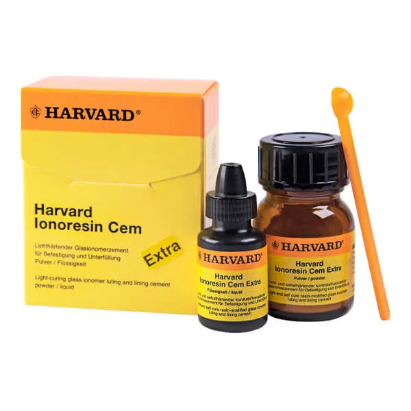 Harvard Ionoresin Cem Extra، مسحوق وسائل، درجة عالمية