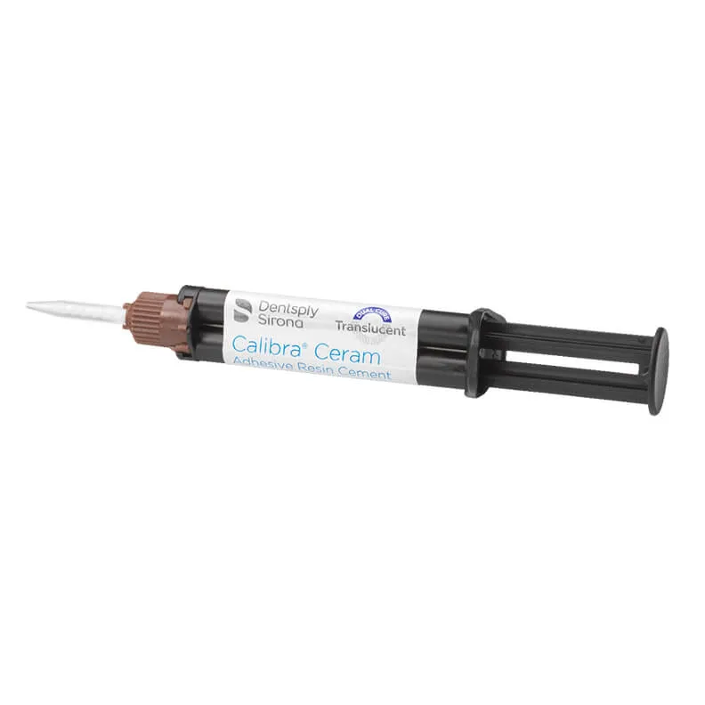 Calibra Ceram DC, Resin Cement Automix 4.5g, Bleach