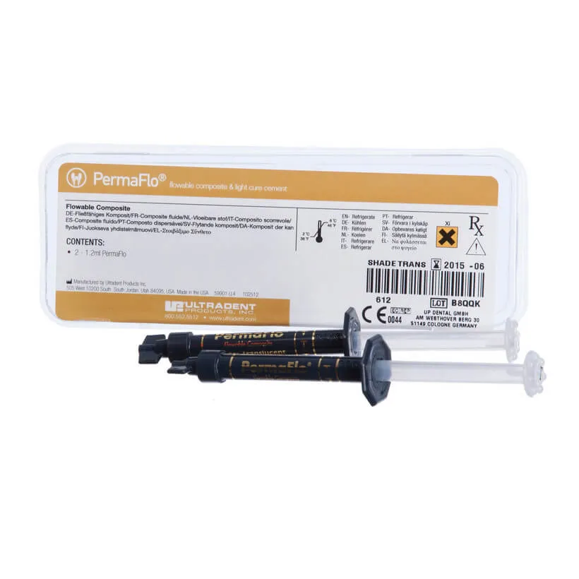 PermaFlo، كومبوزيت سائل، طقم صغير شفاف