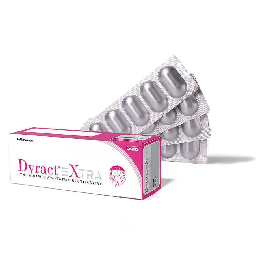 Dyract XP حشوة كومبومير، درجة A2، كبسولات