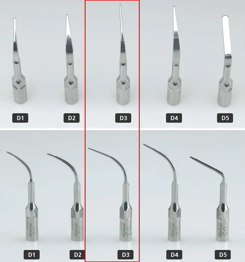 Scaler Tip D3, for Deep Periodontium