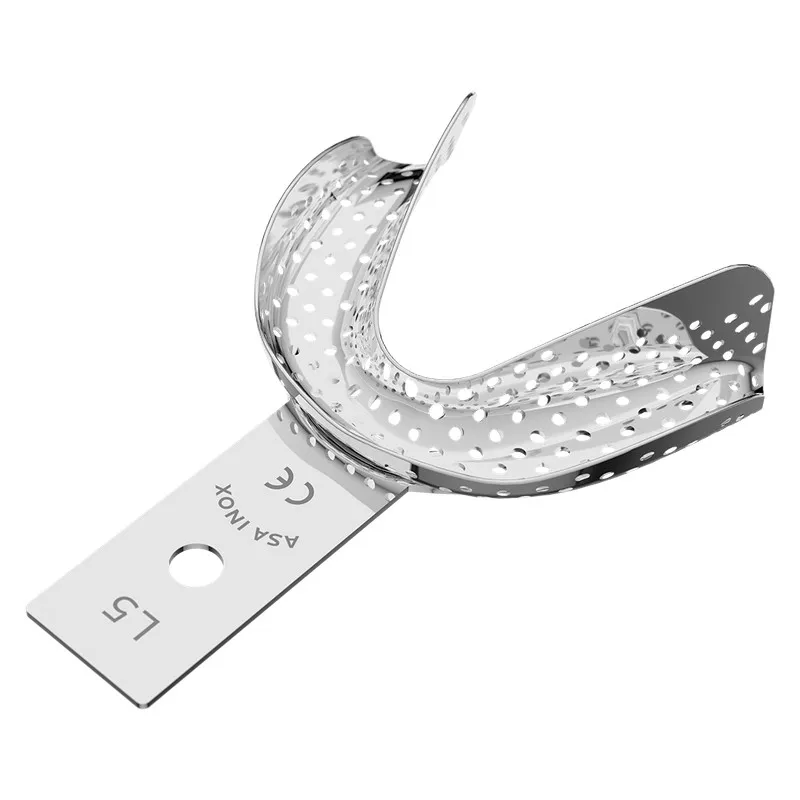 S.S. Perforated Impression Tray Edentulous L Lower