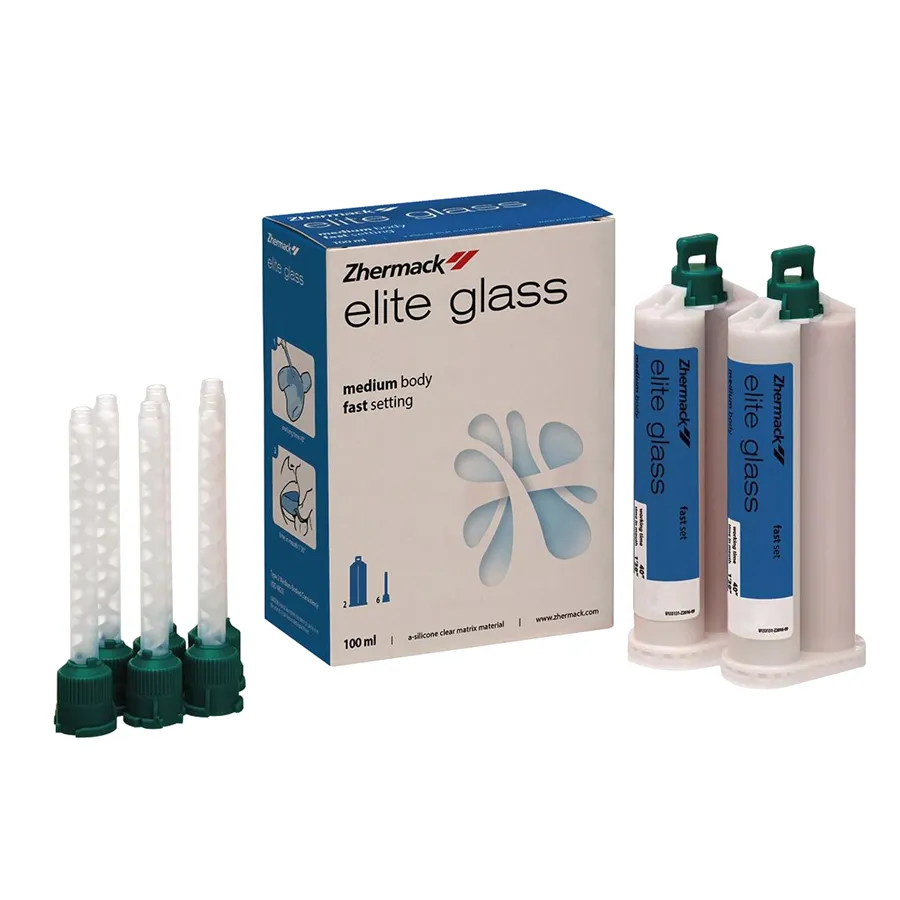 Elite Glass, Transparent A-Silicone for Veneers, 50ml, PK/2