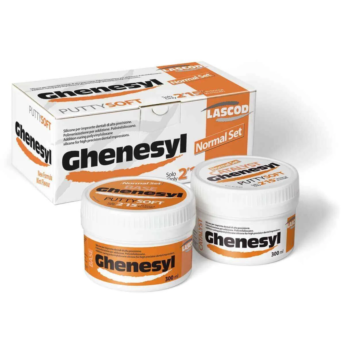 GHENESYL معجون، A-Silicone، ناعم، إعداد سريع