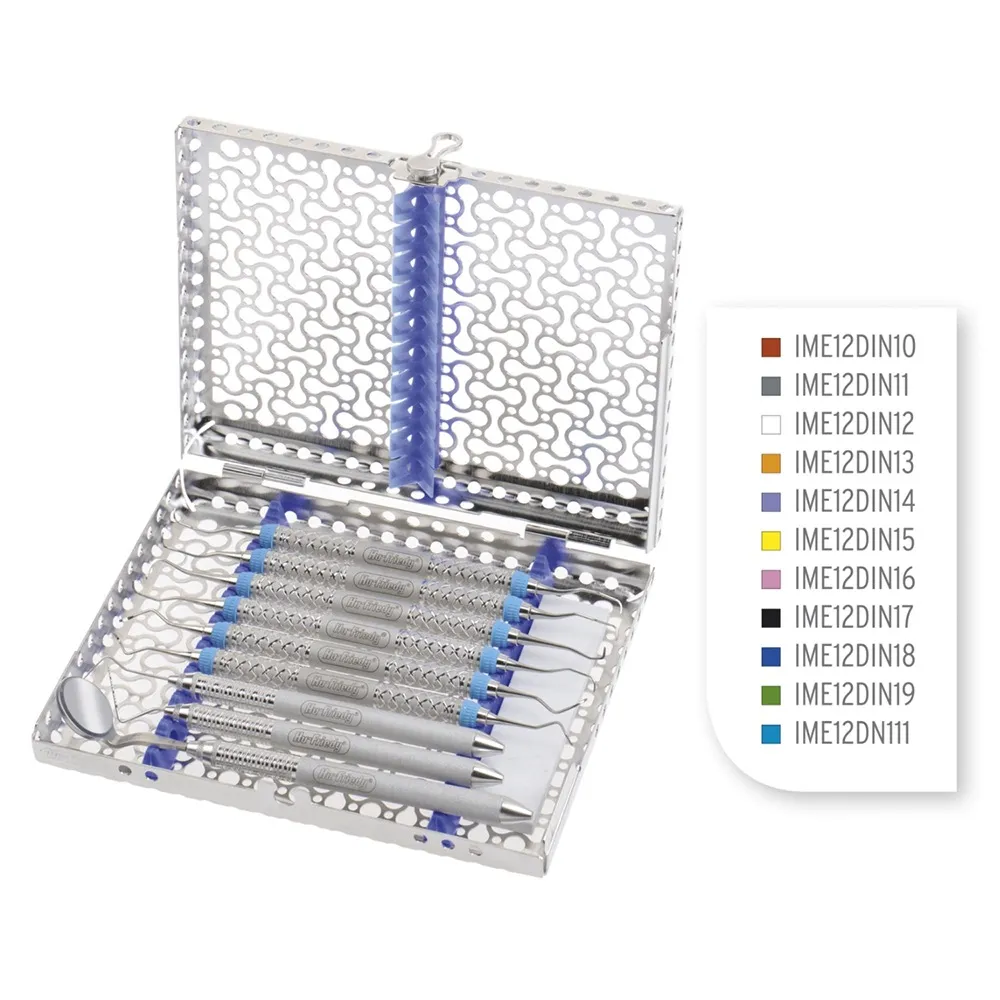 IMS Infinity Cassette 1/2 DIN 10 أدوات، أسود