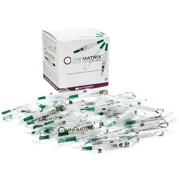 Omni-Matrix Universal 6.5 mm Wingless .0015" SS Green، PK/48
