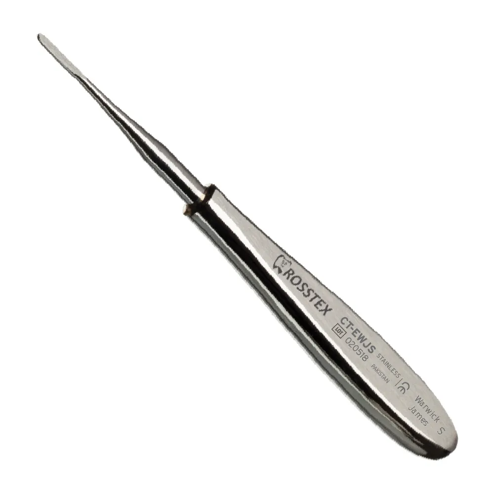 رافعة أسنان Warwick James، مستقيمة، شفرة 2.2 mm