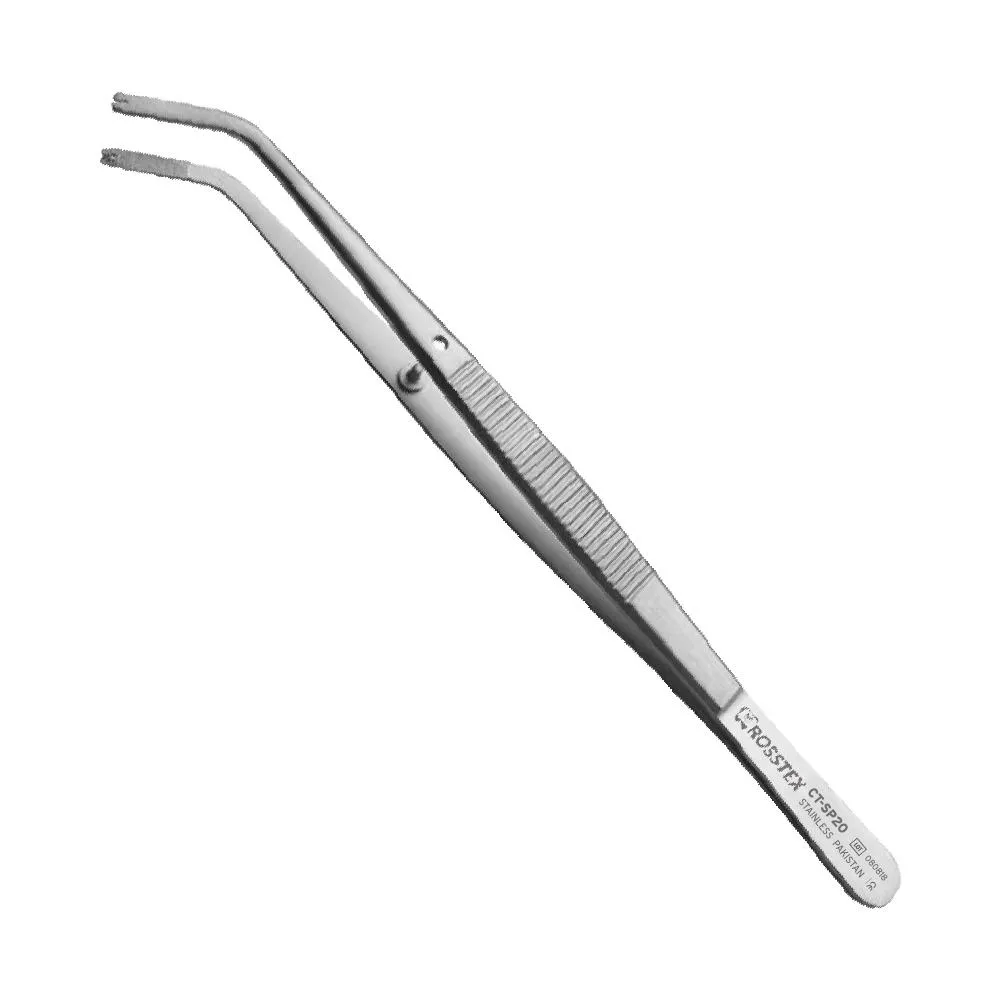 Tissue Plier Corn Suture, 1.6 mm, Curved, 15.0 cm