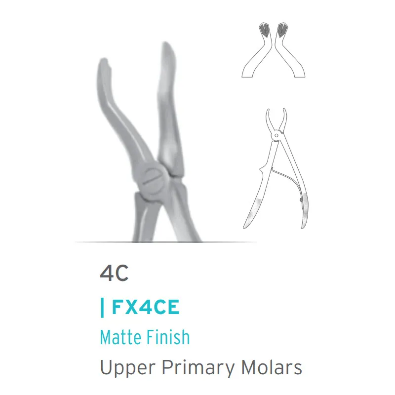 European Style Pedo Forceps #4C