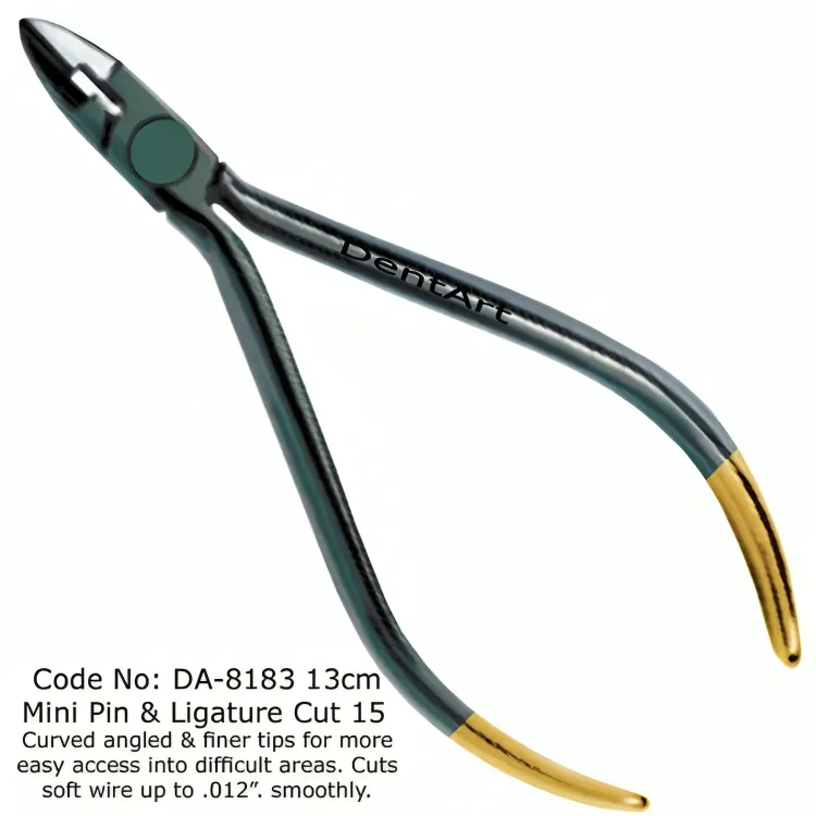 قاطع Mini Pin and Ligature، بزاوية 15°
