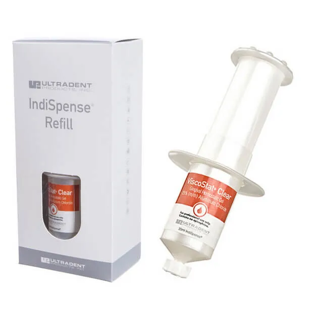 ViscoStat Clear, 25% Aluminum Chloride, 30ml Indispense Refill