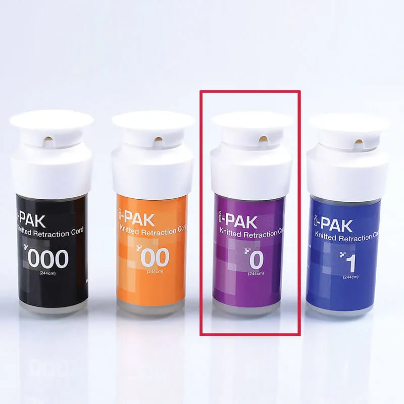 i-PAK Knitted Retraction Cord #0 (244cm)