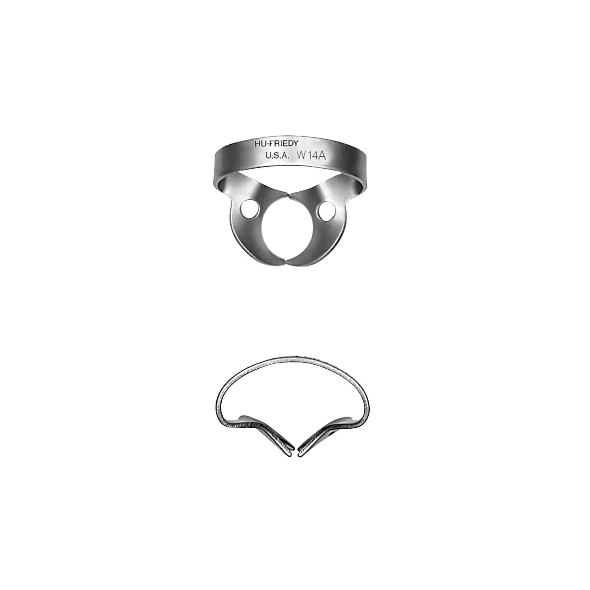Rubber Dam Clamp #W14A, Irregular Molars