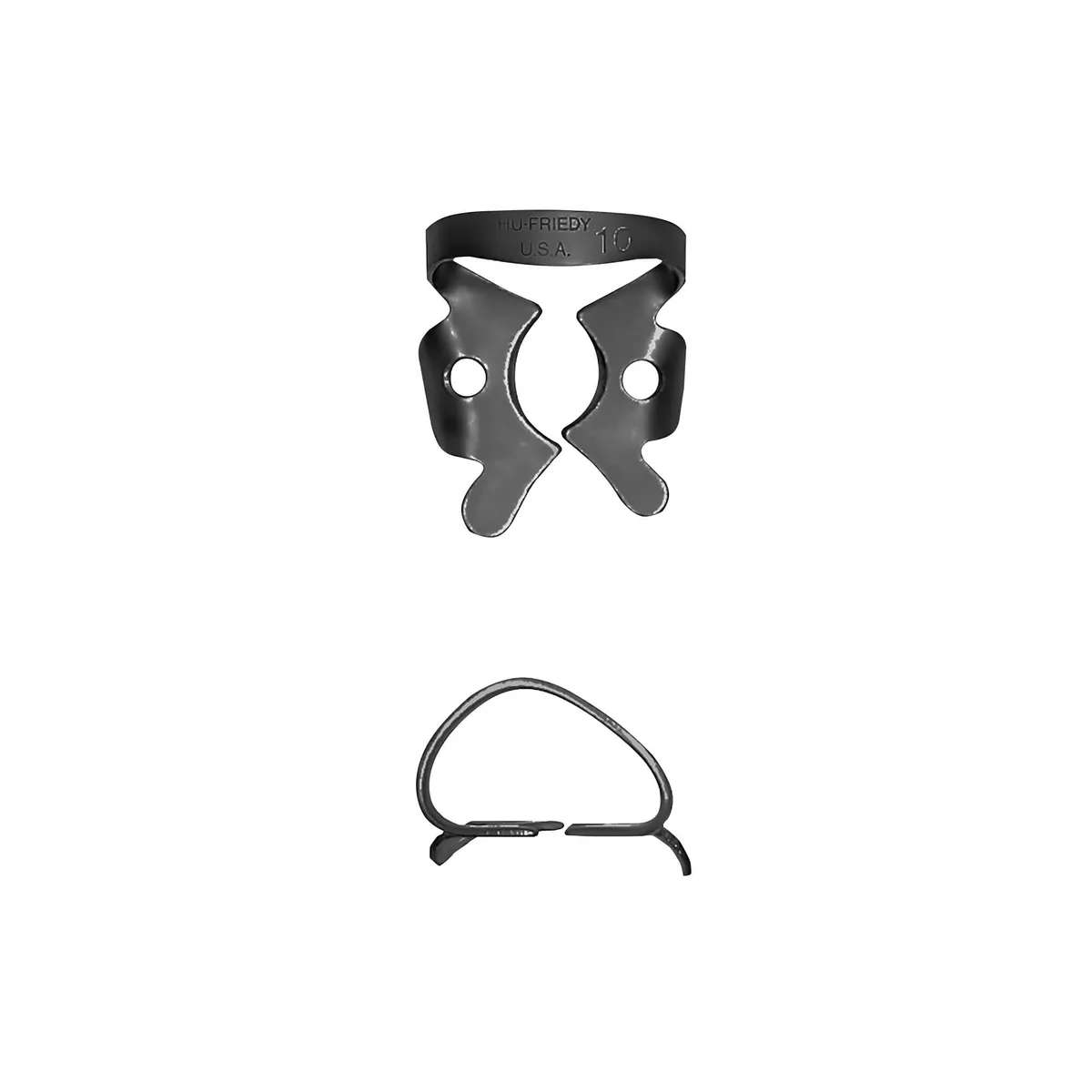 Rubber Dam Clamp #10, Right Molar, BlackLine