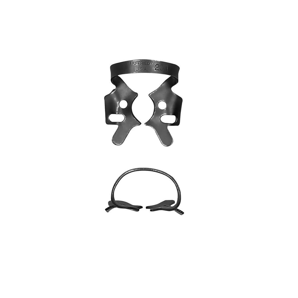 Rubber Dam Clamp #201, Molar, BlackLine