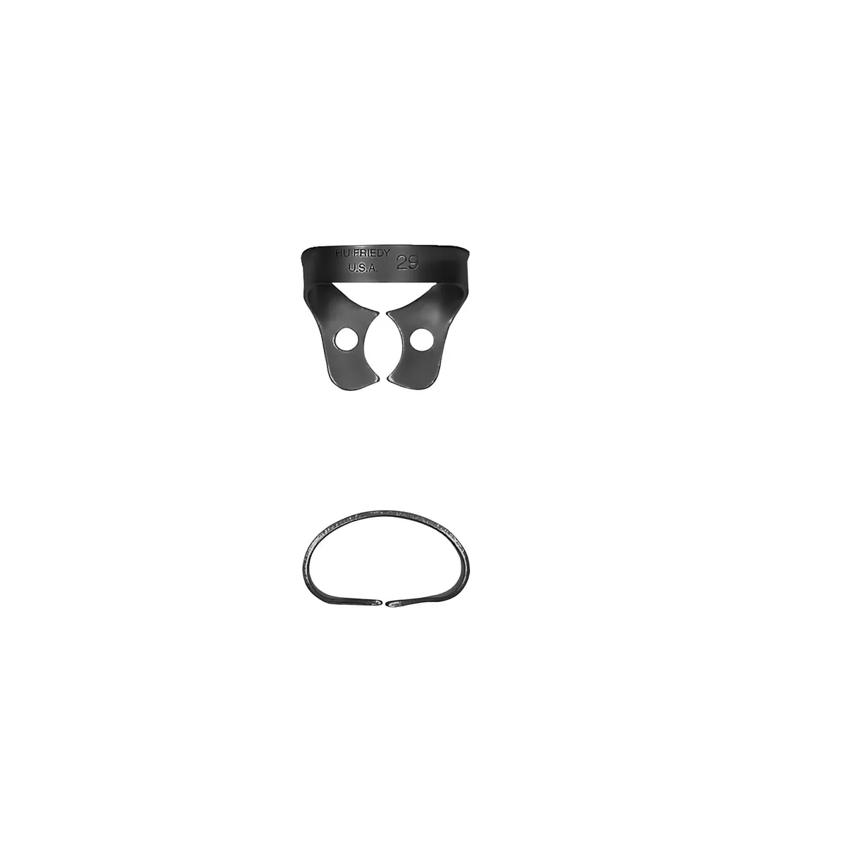 Rubber Dam Clamp #29, Lower Premolar, BlackLine
